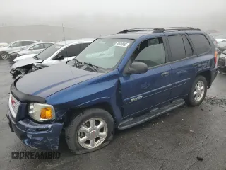2004 GMC Envoy SLE with VIN 1GKDT13S042414695, listed as a Copart auction lot 46580055 with 221,901 mi miles and Non Repairable. Bid and sale history available at carsss.com. Image 1.