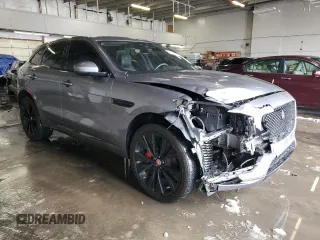 2020 Jaguar F-Pace S with VIN SADCM2FV9LA634961, listed as a Copart auction lot 78704054 with 55,110 mi miles and Non repairable. Bid and sale history available at DreamBid. Image 4.