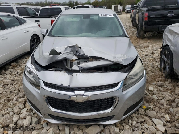 2014 Chevrolet Malibu LT with VIN 1G11C5SL0EF278300, listed as a Copart auction lot 75074794 with 70,996 mi miles and Salvage Title. Bid and sale history available at carsss.com. Image 5.