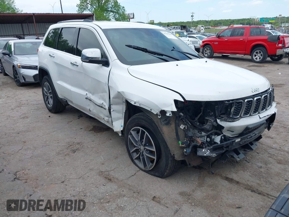2018 Jeep Grand Cherokee Limited with VIN 1C4RJEBG0JC269112, listed as a IAAI auction lot 42107594 with Not provided miles and . Bid and sale history available at DreamBid. Image 1.