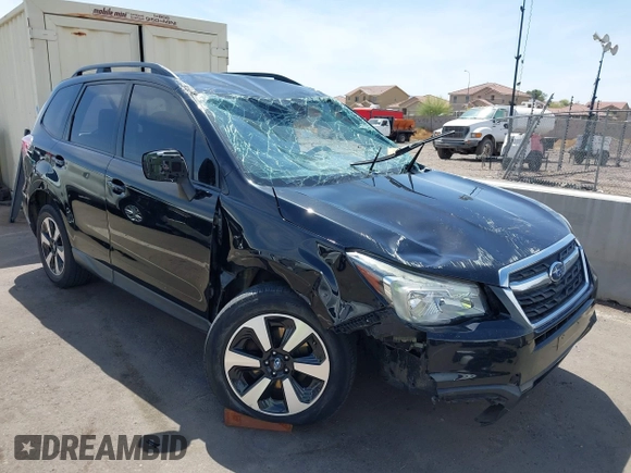 2017 Subaru Forester with VIN JF2SJABC5HH450342, listed as a IAAI auction lot 41872990 with 98,924 mi miles. Bid and sale history available at carsss.com. Image 6.
