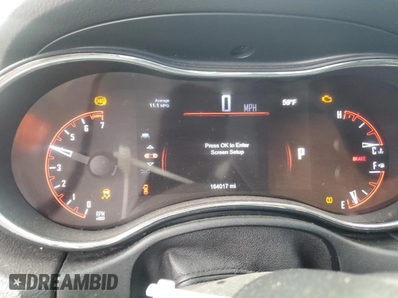 2014 Dodge Durango SXT with VIN 1C4RDHAG6EC560505, listed as a Copart auction lot 42330145 with 164,017 mi miles and Salvage Title. Bid and sale history available at carsss.com. Image 9.