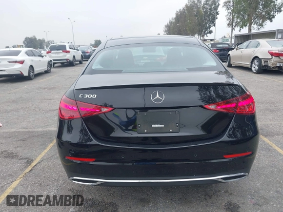 2024 Mercedes-Benz C 300 with VIN W1KAF4GBXRR199929, listed as a IAAI auction lot 41890900 with 4,381 mi miles and . Bid and sale history available at DreamBid. Image 17.