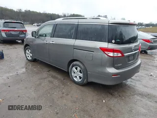 2014 Nissan Quest S with VIN JN8AE2KP0E9107133, listed as a IAAI auction lot 41561516 with 227,656 mi miles and . Bid and sale history available at DreamBid. Image 3.