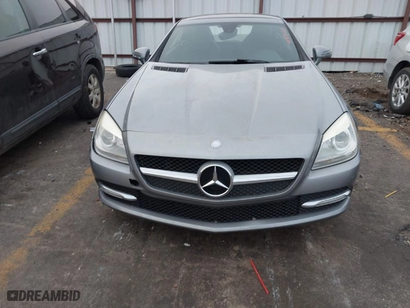 2012 Mercedes-Benz SLK-Class SLK 350 with VIN WDDPK5HA1CF007243, listed as a IAAI auction lot 41313121 with NaN miles. Bid and sale history available at carsss.com. Image 12.