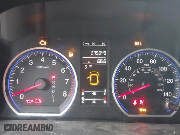2009 Honda CR-V EX-L with VIN 5J6RE48739L048311, listed as a IAAI auction lot 42122356 with 275,649 mi miles and . Bid and sale history available at carsss.com. Image 7.