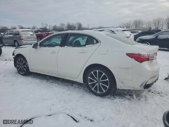 2020 Acura TLX with VIN 19UUB3F38LA001329, listed as a Copart auction lot 42044105 with 41,300 mi miles and Salvage Title. Bid and sale history available at carsss.com. Image 2.