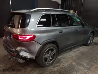 2020 Mercedes-Benz GLB with VIN W1N4M4HBXLW033245, listed as a IAAI auction lot 41839115 with 7,028 mi miles. Bid and sale history available at carsss.com. Image 4.
