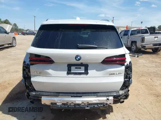 2024 BMW X5 xDrive50e with VIN 5UX43EU05R9T41661, listed as a IAAI auction lot 41819833 with 24,407 mi miles. Bid and sale history available at carsss.com. Image 6.