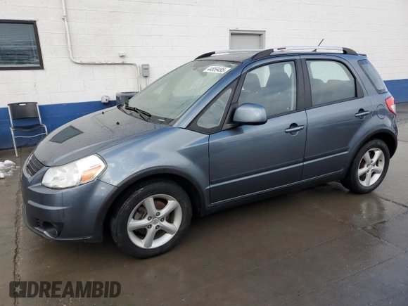 2009 Suzuki SX4 Touring AWD with VIN JS2YB417996201508, listed as a Copart auction lot 44859495 with 84,811 mi miles and Salvage Title. Bid and sale history available at DreamBid. Image 1.