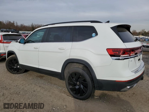 2024 Volkswagen Atlas SE z VIN 1V2HR2CAXRC571675, wystawiony jako Copart lot #80118324 z przebiegiem 6 839 mil mil oraz Szkoda całkowita • Salvage title. Historia ofert i sprzedaży dostępna na DreamBid. Obrazek 2.