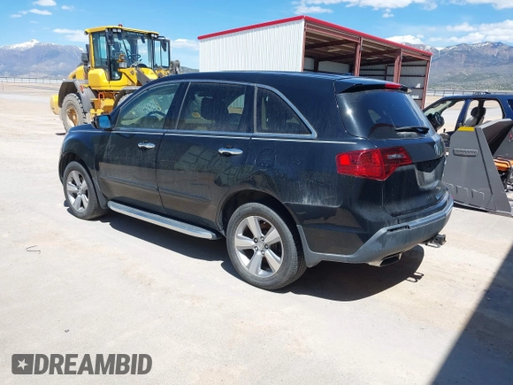 2013 Acura MDX Tech Pkg with VIN 2HNYD2H33DH503891, listed as a IAAI auction lot 42184045 with 141,767 mi miles. Bid and sale history available at carsss.com. Image 3.