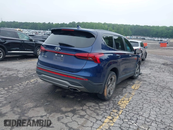 2021 Hyundai Santa Fe SE with VIN 5NMS14AJ2MH329146, listed as a IAAI auction lot 42342969 with 49,194 mi miles and . Bid and sale history available at DreamBid. Image 4.