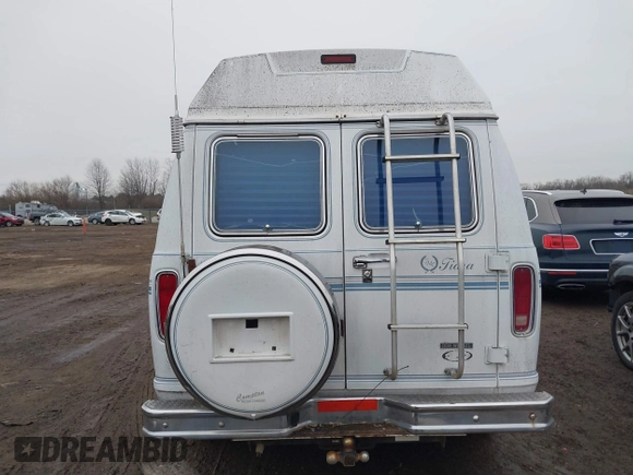 1991 Ford Econoline Cargo with VIN 1FDEE14H6MHA05266, listed as a IAAI auction lot 41538798 with 133,537 mi miles and . Bid and sale history available at DreamBid. Image 16.