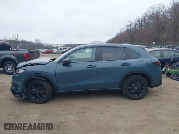 2024 Honda HR-V Sport with VIN 3CZRZ2H50RM760877, listed as a IAAI auction lot 41812043 with 6,785 mi miles. Bid and sale history available at carsss.com. Image 14.
