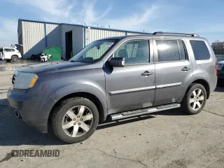 2015 Honda Pilot Touring with VIN 5FNYF4H99FB051180, listed as a Copart auction lot 46149935 with 211,540 mi miles and Salvage Title. Bid and sale history available at carsss.com. Image 1.
