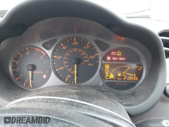 2000 Toyota Celica GT with VIN JTDDR32T8Y0051757, listed as a IAAI auction lot 42374881 with 213,996 mi miles and . Bid and sale history available at DreamBid. Image 7.