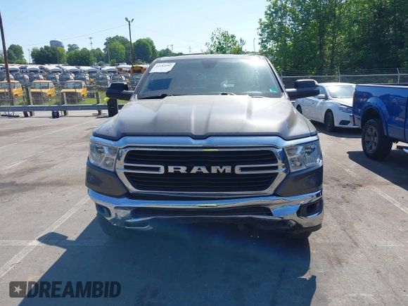 2021 Ram 1500 Big Horn with VIN 1C6SRFFT7MN620668, listed as a IAAI auction lot 42183592 with 74,829 mi miles and . Bid and sale history available at DreamBid. Image 12.