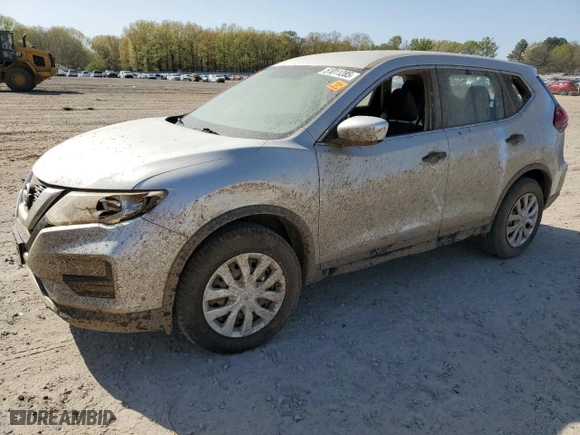 2017 Nissan Rogue SL with VIN JN8AT2MT3HW130279, listed as a Copart auction lot 51011285 with 58,475 mi miles and Salvage Title. Bid and sale history available at carsss.com. Image 1.