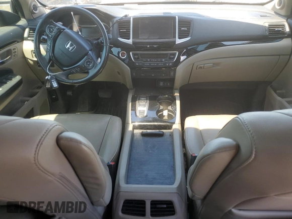 2017 Honda Pilot Touring with VIN 5FNYF6H97HB102965, listed as a Copart auction lot 53901625 with 138,346 mi miles and Salvage Title. Bid and sale history available at DreamBid. Image 8.