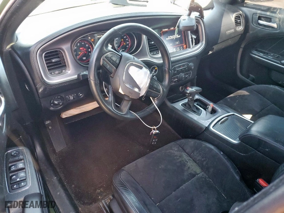 2019 Dodge Charger Scat Pack with VIN 2C3CDXGJ4KH519631, listed as a Copart auction lot 47792255 with 43,778 mi miles and Salvage Title. Bid and sale history available at carsss.com. Image 8.