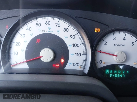 2006 Dodge Dakota ST with VIN 1D7HE22K26S629826, listed as a IAAI auction lot 41777678 with 248,847 mi miles and . Bid and sale history available at DreamBid. Image 7.