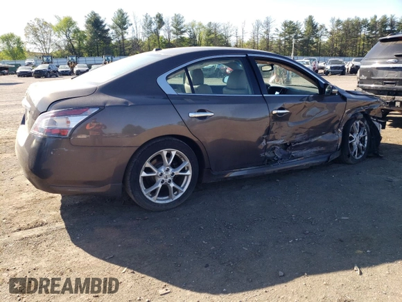2012 Nissan Maxima SV z VIN 1N4AA5AP6CC834731, wystawiony jako Copart lot #54575965 z przebiegiem 168 368 mil mil oraz Szkoda całkowita • Salvage title. Historia ofert i sprzedaży dostępna na DreamBid. Obrazek 3.