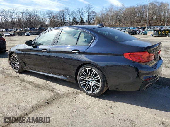 2017 BMW 5 Series 530i xDrive with VIN WBAJA7C31HG903970, listed as a Copart auction lot 48698485 with 157,934 mi miles and Clean Title. Bid and sale history available at carsss.com. Image 2.