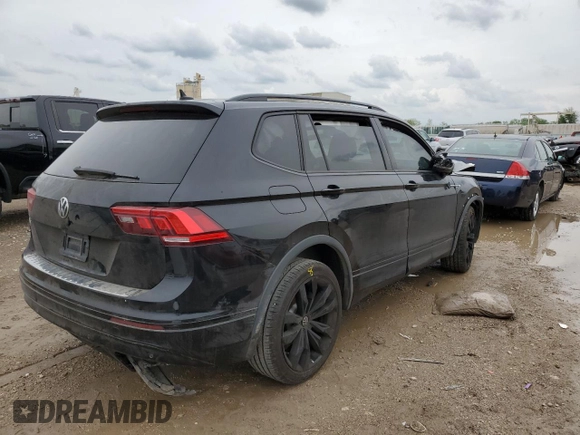 2021 Volkswagen Tiguan SE with VIN 3VV3B7AX2MM129003, listed as a Copart auction lot 54233985 with 78,937 mi miles and Salvage title. Bid and sale history available at DreamBid. Image 3.