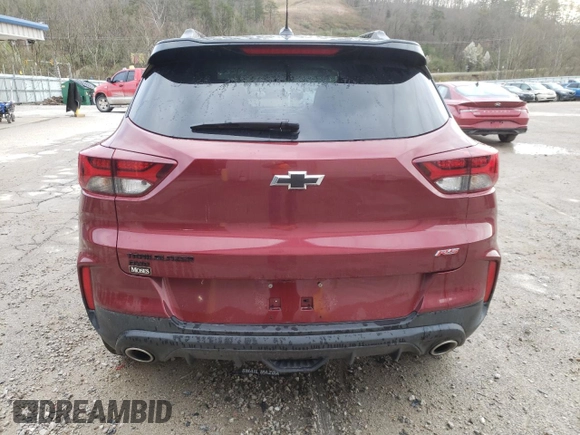 2023 Chevrolet TrailBlazer RS with VIN KL79MUSL5PB211815, listed as a Copart auction lot 48039344 with 5,550 mi miles and . Bid and sale history available at DreamBid. Image 6.