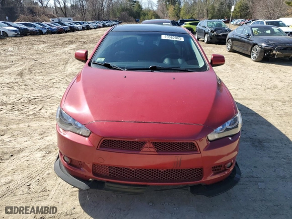 2010 Mitsubishi Lancer ES with VIN JA32U2FU6AU028283, listed as a Copart auction lot 49082005 with 101,491 mi miles and Clean Title. Bid and sale history available at carsss.com. Image 5.