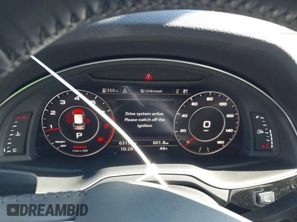 2019 Audi Q7 Prestige with VIN WA1VAAF72KD020723, listed as a IAAI auction lot 41154320 with 63,159 mi miles. Bid and sale history available at carsss.com. Image 7.