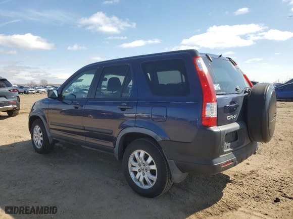 2006 Honda CR-V EX with VIN JHLRD78836C053445, listed as a Copart auction lot 48548255 with 111,495 mi miles and Salvage Title. Bid and sale history available at carsss.com. Image 2.