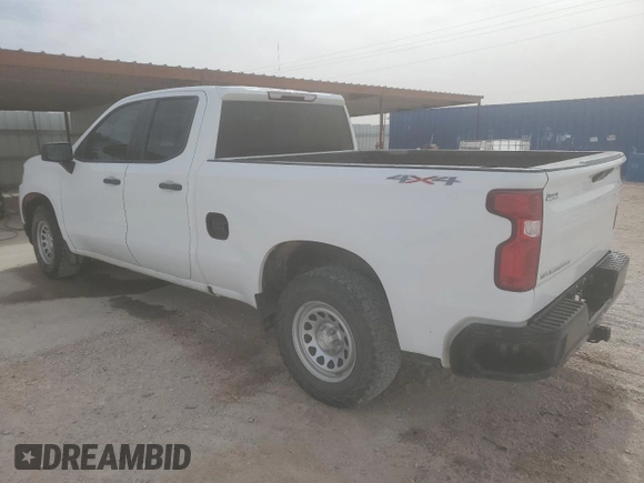 2020 Chevrolet Silverado 1500 Work Truck with VIN 1GCRYAEF0LZ165873, listed as a Copart auction lot 48058265 with 72,254 mi miles and Clean Title. Bid and sale history available at carsss.com. Image 2.