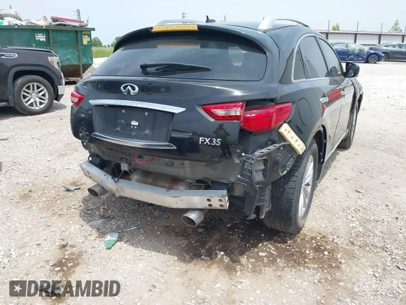 2012 Infiniti FX with VIN JN8AS1MU4CM120726, listed as a IAAI auction lot 42228636 with 152,656 mi miles and . Bid and sale history available at DreamBid. Image 4.