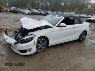 2017 BMW 2 Series with VIN WBA2M9C30HV717730, listed as a Copart auction lot 55947925 with 55,620 mi miles and Salvage title. Bid and sale history available at DreamBid. Image 1.