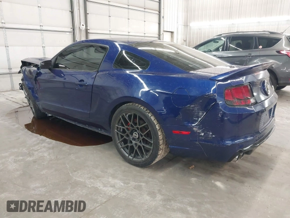 2013 Ford Mustang GT with VIN 1ZVBP8CF1D5284621, listed as a IAAI auction lot 41874578 with 89,617 mi miles and . Bid and sale history available at DreamBid. Image 3.