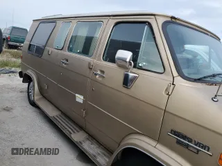 1989 Chevrolet Chevy Van z VIN 1GBEG25K2K7120100, wystawiony jako Copart lot #75508934 z przebiegiem Nie podano mil oraz Szkody całkowita. Historia ofert i sprzedaży dostępna na DreamBid. Obrazek 13.