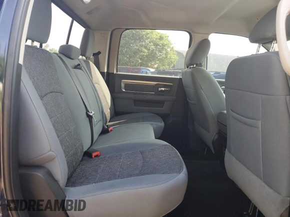 2017 Ram 1500 Big Horn with VIN 1C6RR7LT8HS835069, listed as a Copart auction lot 61480265 with 59,784 mi miles and Clean title. Bid and sale history available at DreamBid. Image 10.
