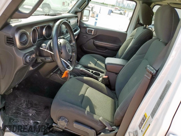 2020 Jeep Wrangler Unlimited Sport с VIN 1C4HJXDG6LW252353, выставлен на аукционе Copart как лот 56556425 с пробегом 114 144 миль миль и Списание • Salvage title. История ставок и продаж доступна на DreamBid. Изображение 7.