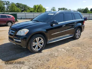 2011 Mercedes-Benz GL-Class GL 450 with VIN 4JGBF7BE8BA696950, listed as a Copart auction lot 60877914 with 134,239 mi miles and Salvage Title. Bid and sale history available at carsss.com. Image 1.