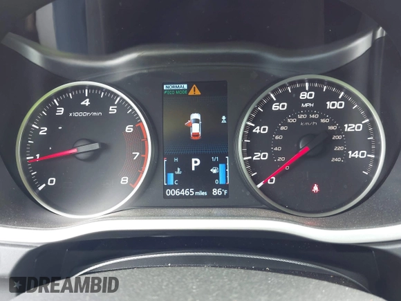 2025 Mitsubishi Eclipse Cross SE with VIN JA4ATWAA1SZ003410, listed as a IAAI auction lot 42117623 with 6,465 mi miles and . Bid and sale history available at DreamBid. Image 7.