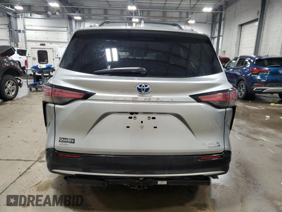 2023 Toyota Sienna Platinum with VIN 5TDESKFCXPS084364, listed as a Copart auction lot 85264314 with 19,158 mi miles and Salvage Title. Bid and sale history available at DreamBid. Image 6.