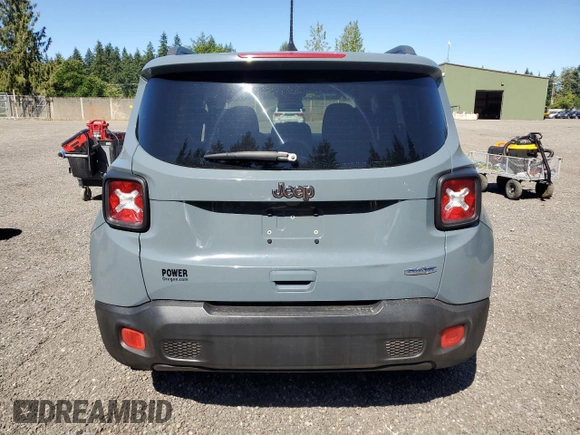 2018 Jeep Renegade Latitude with VIN ZACCJABH8JPH71093, listed as a Copart auction lot 63450115 with 199,366 mi miles and Clean title. Bid and sale history available at DreamBid. Image 6.