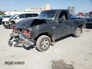 1997 Mazda B-Series 2WD Truck with VIN 4F4CR12A2VTM15025, listed as a Copart auction lot 43605245 with 186,839 mi miles and Salvage Title. Bid and sale history available at carsss.com. Image 1.