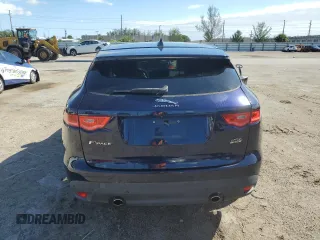 2020 Jaguar F-Pace 25t Premium with VIN SADCJ2FX8LA619250, listed as a Copart auction lot 80426684 with Not provided miles and Salvage title. Bid and sale history available at DreamBid. Image 6.