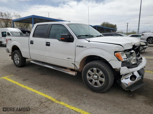 2014 Ford F-150 XL with VIN 1FTFW1ET4EFC20795, listed as a Copart auction lot 50784845 with 283,202 mi miles and Salvage Title. Bid and sale history available at carsss.com. Image 4.