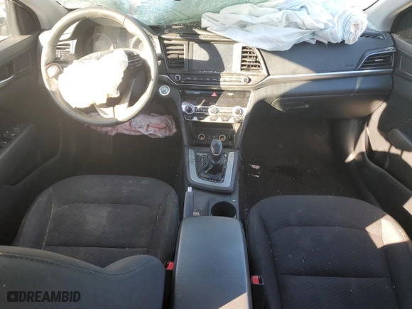 2020 Hyundai Elantra Value Edition with VIN 5NPD84LF2LH581235, listed as a Copart auction lot 88978305 with 0 mi miles and Salvage Title. Bid and sale history available at carsss.com. Image 8.