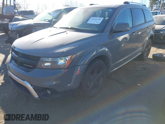 2020 Dodge Journey Crossroad with VIN 3C4PDCGB3LT270200, listed as a IAAI auction lot 41695168 with 115,448 mi miles and . Bid and sale history available at carsss.com. Image 17.