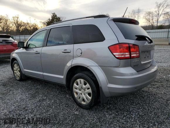 2018 Dodge Journey SE with VIN 3C4PDCAB3JT302276, listed as a Copart auction lot 45737895 with 163,213 mi miles and Salvage Title. Bid and sale history available at DreamBid. Image 2.